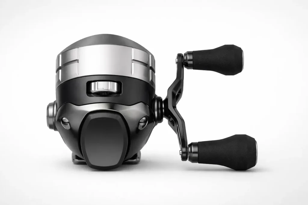 Zebco Delta spincast fishing reel with smooth drag and durable construction