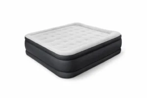 modern best queen size camping mattress with a soft quilted sleeping surface